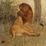 absurd_res anthro duo face_hug face_hugging felid female feral hi_res humanoid_face humanoid_pointy_ears kissing lomibu love male male/female mammal mythological_creature mythological_sphinx mythology pawpads paws pointy_ears reunion shanikafaceless tail tail_tuft tenderness tuft