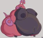 absurd_res anthro arthropod big_breasts breasts female generation_5_pokemon hi_res morbidly_obese morbidly_obese_anthro morbidly_obese_female nintendo obese obese_anthro obese_female overweight overweight_anthro overweight_female pokemon pokemon_(species) scolipede solo volume_(artist)
