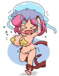  >_< 1girl arms_up barefoot blush_stickers bouncing_breasts bound bound_ankles bound_legs breasts closed_eyes commentary_request covered_nipples crying final_fantasy final_fantasy_v flying_sweatdrops full_body jellyfish kuto_tubuyaki large_breasts lenna_charlotte_tycoon motion_lines navel nude open_mouth panties pasties pink_hair running short_hair side-tie_panties solo sound_effects star_(symbol) star_pasties tears tentacles underwear untied_panties 
