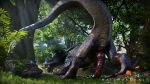  all_fours capcom fanged_wyvern girros hi_res male monster_hunter presenting raised_tail raithvaneal solo tail 