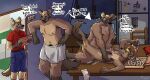 2026 absurd_res age_difference anal anal_penetration andrew_(pizzatrash) anthro anthro_on_anthro anthro_penetrated anthro_penetrating anthro_penetrating_anthro areola armpit_hair belt body_hair bottomwear box bulge claws clothed clothed/nude clothing collared_shirt conor_(pizzatrash) container delivery_(commerce) delivery_employee dialogue discarded_clothing door duo emanata employee english_text erection eyebrows father_(lore) father_and_child_(lore) father_and_son_(lore) father_penetrating_son food food_delivery foreskin fur furniture genitals glans hair hi_res holding_object humanoid_genitalia humanoid_penis hyena incest_(lore) inside kitchen looking_pleasured lying male male/male male_penetrated male_penetrating male_penetrating_male mammal mature_anthro mature_male motion_lines narrowed_eyes navel nipples nude oh_mikat older_dom_younger_sub on_back on_table one_eye_closed onomatopoeia open_mouth open_smile parent_(lore) parent_and_child_(lore) parent_and_son_(lore) penetration penis pizza pizza_box pizza_delivery profanity sex shirt shorts signature smile son_(lore) sound_effects spotted_hyena spread_legs spreading standing stated_incest table teeth text thrusting topwear towel towel_only tuft unprofessional_behavior unretracted_foreskin vein younger_penetrated