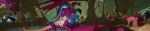 absurd_res blue_body blue_scales bodily_fluids claws cum cum_drip cum_in_vagina cum_inside double_penetration dragon dripping drooling egg female female_feral feral feral_on_feral fin frill_(anatomy) genital_fluids genitals group group_sex hi_res leaking_cum long_image male male/female male_feral mythological_creature mythological_scalie mythology penetration penis pixel_pip purple_body purple_scales saliva scales scalie sex sharp_teeth snout tail teeth threesome tongue tongue_out vaginal vaginal_penetration wide_image wings