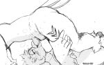 16:10 alder_(ahtibirb) anthro anthro_on_anthro anthro_penetrated anthro_penetrating anthro_penetrating_anthro avian beak bird bodily_fluids breasts dripping erection face_fucking feather_hands feathered_wings feathers female female_penetrated genital_fluids genitals hair holding_both_legs holding_both_thighs humanoid_genitalia humanoid_penis irrumatio larger_male looking_up_at_partner lying makeup male male/female male_on_top male_penetrating male_penetrating_female monochrome narrowed_eyes nintendo on_back on_top open_beak open_mouth oral oral_penetration penetration penile penis penis_in_mouth precum precum_drip rito running_makeup sex short_hair size_difference standing_over tail tail_feathers the_legend_of_zelda widescreen wings winick-lim