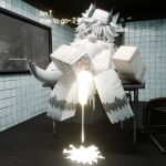 1:1 3d_(artwork) absurd_res anthro antseyeball balls blender_(artwork) bodily_fluids camera chair clothed clothing cum cum_drip cum_on_balls cum_on_ground cum_on_self cum_pool cum_pooling digital_media_(artwork) dragon dripping english_text erection fur furniture furred_dragon furred_scalie genital_fluids genitals glowing glowing_cum glowing_genitalia glowing_penis glowing_tongue hair hi_res holding_penis huge_filesize interrogation_room knot knotted_penis male mythological_creature mythological_scalie mythology on_table one_way_mirror pantsless paws penis roblox robloxian scalie sitting sitting_on_table solo speech_bubble table tail text tongue tongue_out unusual_bodily_fluids unusual_cum unusual_genital_fluids white_body white_fur white_hair