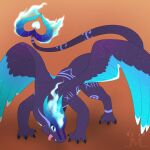 1:1 absurd_res art_fight artfight2026 dragon european_mythology feathered_wings feathers feral hi_res horn jm-luxro long_tail looking_at_viewer male mythological_creature mythological_scalie mythology purple_body purple_scales scales scalie tail tongue tongue_out western_dragon wings
