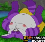 advertisement alternate_version_at_paywall anthro belly big_belly big_the_cat black_eyes black_nose bulge camp14 clothing domestic_cat felid feline felis fluffy fluffy_tail gloves handwear hi_res looking_at_viewer lying male mammal moobs nipples on_back overweight overweight_male patreon sega solo sonic_the_hedgehog_(series) spread_legs spreading tail underwear yellow_sclera