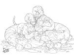 4:3 anthro apode bodily_fluids boo3 cum draconcopode egg excessive_cum excessive_genital_fluids genital_fluids genitals hi_res hyper hyper_cum legless limb_genitals living_penis male messy monochrome multi_genitalia multi_head multi_penis multifur naga oviposition penis penis_arm penis_limb penis_snake reptile scalie sentient_penis serpentine snake solidus_snake solo unusual_anatomy unusual_genitalia unusual_genitalia_placement unusual_limb unusual_penis unusual_penis_placement
