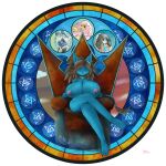 1:1 absurd_res alenicia_(artist) alpha_channel anthro big_breasts black_hair blue_body blue_eyes blue_fur breasts brown_hair canid canine canis curvy_figure dhole domestic_cat dragon eastern_dragon felid feline felis female flower fur gold_scales green_eyes hair hi_res highlights_(coloring) huge_breasts huge_filesize kingdom_hearts lagomorph leporid lyka_faerengale_(character) mammal mural mythological_creature mythological_scalie mythology navy_fur pink_eyes pink_hair plant poppy_(rosewater) rabbit red_highlights rose_(flower) rose_(rosewater) rosewater_(character) scalie solo square_enix stained_glass station station_of_awakening tail tail_tuft teal_body teal_fur tuft white_hair wide_hips wolf