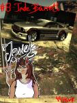3:4 44hsvr absurd_res antelope anthro bovid car city city_background electronic_arts eyewear female ford ford_mustang gazelle glasses hi_res jade_"jewels"_barrett jewelry livery looking_at_viewer mammal need_for_speed need_for_speed:_most_wanted_(2005) thomson's_gazelle tinted_glasses tinted_windows true_antelope tuned vehicle