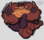 2026 activision anthro armor balls_outline barefoot belly big_belly big_bulge bottomwear boxer_briefs bulge butt claws clothed clothing colored cyprin_(spyro) detailed_bulge digital_media_(artwork) dragon erection erection_under_clothing fangs feet genital_outline gorochuinboxers hat headgear headwear looking_at_viewer lying male mythological_creature mythological_scalie mythology navel nipples obese on_back overweight overweight_anthro overweight_male penis_outline presenting presenting_hindquarters rescued_dragons_(spyro) scalie simple_background solo spyro_reignited_trilogy spyro_the_dragon tail teeth tenting underwear underwear_only wings