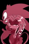 2:3 absurd_res anthro archie_comics big_breasts big_butt bodysuit breasts butt clothing cover cybernetics cyborg echidna eulipotyphlan european_hedgehog evil_grin female furrowed_eyebrows hedgehog hi_res huge_breasts huge_butt lien-da looking_at_viewer looking_back looking_back_at_viewer machine mammal mobian_monster monotreme restricted_palette sega silhouette skinsuit smile solo solo_focus sonic_the_hedgehog sonic_the_hedgehog_(archie) sonic_the_hedgehog_(comics) sonic_the_hedgehog_(series) tight_clothing whip