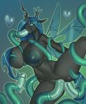  &lt;3 2023 absurd_res anthro areola arthropod big_breasts breasts changeling digital_media_(artwork) female friendship_is_magic hasbro hi_res horn huge_breasts my_little_pony nauth nipples oral oral_penetration penetration penis_tentacles queen_chrysalis_(mlp) tentacles vaginal vaginal_penetration wings 