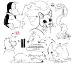 2025 3_toes annoyed anthro aroused avian beak belly big_beak big_belly big_eyes biped bird black_and_white_and_red black_body black_eyes black_feathers black_nose black_text bloom_county bored bow_tie bow_tie_only canid canine caninius_dog canis catdog_(series) censor_bar censored clenched_teeth conjoined conjoined_eyes dialogue digital_drawing_(artwork) digital_media_(artwork) domestic_cat domestic_dog ears_back english_text feathers feet felid feline felinius_cat felis feral first_dog_of_the_moon floating_eyebrows floppy_ears fur half-closed_eyes handstand happy head_back head_tuft headstand hi_res huge_beak humanoid_feet humanoid_heel inner_ear_fluff line_art lying male mammal markings mostly_nude mostly_nude_anthro mostly_nude_male multicolored_body multicolored_feathers multiple_images multiple_scenes narrowed_eyes naturally_unclothed nickelodeon nude nude_anthro nude_male on_front open_mouth open_smile opus_the_penguin penguin pivoted_ears plantigrade pointy_ears profanity realistic realistic_feral red_text shirt_collar shy_smile sitting sketch sketch_page skin_folds slightly_chubby slightly_chubby_anthro slightly_chubby_male smile snaggle_teeth soles solo speech_bubble spots spotted_body spotted_fur teeth text theyoyododo toes tongue tongue_out toony toony_eyes toothy_grin tuft two_tone_body two_tone_feathers whisker_spots whiskers wide_eyed wrinkled_feet wrinkles