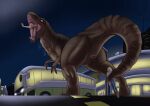 animal_genitalia butt butt_focus cloaca dinosaur female female_pred feral feral_pred genitals human jurassic_park low-angle_view male male_prey mammal oral_vore poisonsneksoffie prehistoric_species reptile saurischian scalie theropod thick_thighs tyrannosaurid tyrannosauroid tyrannosaurus tyrannosaurus_rex universal_studios vore vulva