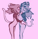 2026 accessory animal_ears animal_humanoid aroused aroused_face assertive assertive_female assertive_humanoid bedroom_eyes bell biped blush blush_lines blushing_profusely breast_squish breasts breasts_frottage butt butt_grab cute_fangs deltarune doll_joints duo eyebrows eyelashes fangs felid felid_humanoid feline feline_humanoid female female/female female_humanoid finger_in_mouth ghost hair hair_accessory hair_bell hand_on_another's_butt hand_on_butt humanoid irritable_ghost_(deltarune) looking_at_another looking_at_partner looking_pleasured mad_mew_mew mammal mammal_humanoid mew_mew_(undertale) motion_lines narrowed_eyes nude nude_female nude_humanoid one_fang open_mouth open_smile overwhelmed pigtails pink_(deltarune) pink_background pupils raised_eyebrows restricted_palette seductive selfcest shaking side_view simple_background sketch slim slim_female slim_humanoid smile smiling_at_another smiling_at_partner spiral spiral_eyes spirit square_crossover squish standing steadmondslick tail teeth thick_eyebrows tongue tongue_out torogao tremble_spikes trembling undertale_(series)