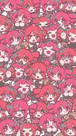  >_< +_+ 064mn 6+girls @_@ ahoge angry baguette bare_shoulders black_boots black_shirt black_skirt black_sleeves boots bread bright_pupils buttons chibi chibi_only closed_eyes closed_mouth collared_shirt commentary_request crossed_arms detached_sleeves drill_hair food grey_jacket grey_skirt hair_ribbon highres holding_bread jacket kasane_teto kasane_teto_(sv) kasane_teto_(utau) multiple_girls multiple_persona open_mouth outstretched_arms own_hands_together pleated_skirt red_boots red_eyes red_hair red_theme ribbon shaded_face shirt short_hair short_sleeves skirt smile smug spread_arms synthesizer_v twin_drills utau white_background white_pupils white_ribbon 