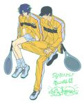  2boys artist_request highres multiple_boys non-web_source sanada_genichiroh source_request tagme tennis_no_ouji-sama yukimura_seiichi 