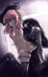  +_+ 1girl 2others absurdres angel_beats! armpits arms_up aura backlighting black_hairband black_thighhighs blush breasts breasts_apart bright_pupils collarbone commentary_request dark_aura dutch_angle eyes_visible_through_hair foot_out_of_frame green_eyes green_ribbon hair_between_eyes hair_ribbon hairband highres holding_another's_leg holding_another's_wrist inashiso_(nonsugar) indoors leg_lift looking_ahead medium_breasts medium_hair multiple_others nakamura_yuri navel nipples no_shoes nose_blush nude open_mouth partial_commentary purple_hair pussy ribbon sex sex_from_behind shadow sidelocks skindentation standing standing_on_one_leg standing_sex stomach story_in_commentary sweat thighhighs thighs vaginal white_pupils wide-eyed 