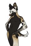  anthro biped boypretties canid canine fur hi_res male mammal solo spots 