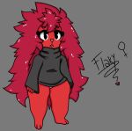  4_fingers anthro digital_drawing_(artwork) digital_media_(artwork) digital_painting_(artwork) eulipotyphlan female fingers flaky_(htf) happy_tree_friends hedgehog mammal mature_female mondo_media samirachuni simple_background simple_coloring simple_eyes 