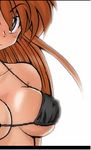  animated animated_gif bikini bouncing_breasts breasts hetano_yokozuki large_breasts lowres neon_genesis_evangelion non-web_source solo souryuu_asuka_langley swimsuit 