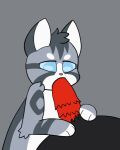  animated bodily_fluids catboyjail cum cum_in_mouth cum_inside domestic_cat duo ejaculation felid feline felis fellatio feral genital_fluids jayfeather_(warriors) male male/male mammal oral penile sex warriors_(cats) 