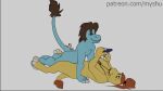  animated anthro blender_cycles bouncing_breasts breasts chupadore claws distracted_sex dog_tag_necklace duo feet female fur kaikaina_grif knot lavernius_tucker male male/female penetration phone ponytail_(hair) raemyshu red_vs._blue spread_toes thrusting toes 