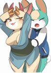  animal_crossing anthro clothed clothed_sex clothing deer duo female hi_res humping lagomorph leporid male male/female mammal nintendo partially_clothed rabbit sasha_(animal_crossing) sex shino_(animal_crossing) simple_background yatosuke 