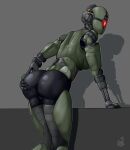  2020 alternate_version_at_source assaultron_(fallout) bethesda_softworks butt fallout female genitals green_body hand_on_butt hi_res humanoid looking_back machine not_furry nude portrait presenting presenting_hindquarters pussy rear_view robot robot_humanoid solo spread_butt spreading thiccrobots three-quarter_portrait 