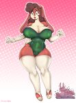  alternate_species anthro big_breasts breasts clothing female hi_res huge_breasts lagomorph legwear leporid mammal nimzy noms_(nimzy) rabbit thick_thighs thigh_highs wide_hips 