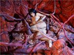  asian black_hair breasts censored photo short_hair tentacle topless touch_of_tentacle_orgasm 