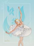  ballet blonde_hair claymore deneve pixiv_thumbnail resized rosalind_(artist) swan_lake 