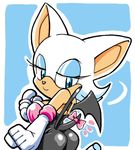  aku_tojyo ass bow_tie bowtie furry lowres rouge_the_bat simple_background sonic_the_hedgehog tojyo 