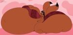  &copy; 2022 anthro bedroom_eyes belly big_belly big_breasts big_butt black_hair bra breasts butt canid canine clothing digital_media_(artwork) female fox fur hair hand_on_stomach hi_res huge_breasts huge_butt huge_thighs hyper hyper_belly hyper_breasts hyper_butt hyper_pregnancy hyper_thighs mammal multi_tail narrowed_eyes navel orange_body orange_fur outie_navel panties pregnant satsumalord seductive solo symbol tail thick_thighs ume_(umecoalpaw) underwear yellow_eyes 