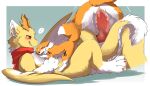  animal_genitalia animal_penis big_penis canid canine canis cowgirl_position dragon duo female female_penetrated feral fluffy fox from_front_position fur genitals hi_res kitsuneinu large_male male male/female male_penetrating male_penetrating_female mammal on_bottom on_top orange_body orange_fur penetration penis riding scarf sex size_difference size_play smaller_female smile smirk tongue tongue_out tsukune_minaga white_body white_fur yellow_body yellow_fur 