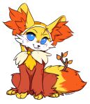 alpha_channel ambiguous_gender bell black_nose bloominglynx blue_eyes blue_pupils cheek_tuft clothed clothing delphox facial_tuft fangs feral fluffy fluffy_tail front_view full-length_portrait fur generation_6_pokemon grin head_tuft hi_res inner_ear_fluff looking_at_viewer nintendo orange_body orange_fur orange_inner_ear_fluff pokemon pokemon_(species) portrait pupils signature simple_background sitting smile solo tail teeth transparent_background tuft yellow_body yellow_fur 