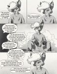  absurd_res anthro black_and_white canid canine comic fox foxdale foxdale_axelrod greyscale hi_res male mammal monochrome solo teenager young 