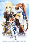  absurdres fate_testarossa highres lyrical_nanoha mahou_shoujo_lyrical_nanoha mahou_shoujo_lyrical_nanoha_strikers mahou_shoujo_lyrical_nanoha_the_movie_1st pantyhose takamachi_nanoha 