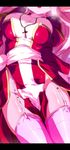  close-up cross garter_straps head_out_of_frame high_priest highres miuku_(marine_sapphire) no_panties nun ragnarok_online solo thighhighs white_legwear 