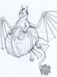  belly big_belly dragon dragon_pred dragon_prey dreamworks eyewear feral feral_pred feral_prey flying glasses group hands_on_belly how_to_train_your_dragon looking_down male male_pred night_fury scalie thatgryphonguy tongue tongue_out traditional_media_(artwork) trio unwilling_prey western_dragon wings 