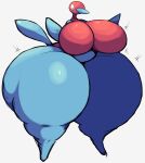  atsuineko big_breasts black_eyes breasts featureless_breasts female generation_2_pokemon hi_res huge_breasts huge_thighs humanoid hyper hyper_hips hyper_thighs multicolored_body nintendo nude pokemon pokemon_(species) porygon2 solo thick_thighs two_tone_body wide_hips 