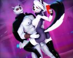  2023 3d_(artwork) 5:4 anthro balls breasts canid canine canis death_(puss_in_boots) digital_media_(artwork) dreamworks duo erection female female_penetrated fur genitals grey_body grey_fur helluva_boss hi_res loona_(helluva_boss) male male/female male_penetrating male_penetrating_female malicekira mammal mostly_nude nipples penetration penile penile_penetration penis penis_in_pussy puss_in_boots_(film) puss_in_boots_the_last_wish pussy red_eyes red_sclera selfie sex smile vaginal vaginal_penetration white_body white_fur wolf 