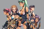  asaki_takayuki assault_rifle bad_id bad_pixiv_id bikini bipod black_hair blue_eyes blush breast_press breasts brown_hair butt_crack cameltoe cleavage covered_nipples crossdraw_holster dark_skin eotech fingerless_gloves fingernails fn_scar glasses gloves goggles goggles_on_head green_hair grin groin gun holster huge_breasts large_breasts long_fingernails long_hair looking_back lowleg lowleg_bikini m-21 m249 m4_carbine machine_gun military_operator mole mole_under_eye multiple_girls o-ring o-ring_top open_mouth original pink_hair ponytail purple_hair rifle see-through shiny shiny_skin short_hair smile smiley_face sniper_rifle strap_gap swimsuit thigh_holster thigh_strap trigger_discipline vertical_foregrip weapon 