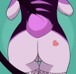  animated anthro ass_up bunniehkins butt female hi_res solo ych_result zonzok 