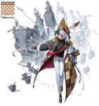  1girl absurdres belt bishop_(chess) black_gloves black_hair board_game cat checkered_clothes chess chess_piece chessboard dog epaulettes fringe_trim full_body glasses gloves hand_in_pocket hat hat_feather highres horse jewelry king_(chess) knight_(chess) long_coat multicolored_hair necklace original pawn_(chess) queen_(chess) red_eyes rinotuna rook_(chess) split-color_hair throne two-tone_hair white_background white_hair 