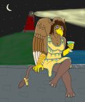  1920s anthro avian bird burd female flapper gatsby great gryphon hi_res mythological_avian mythology roaring wings 