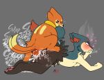  balls_deep blush bodily_fluids braixen buizel cindy_(cindyquilava) cum cum_in_pussy cum_inside doggystyle excessive_cum excessive_genital_fluids female from_behind_position generation_4_pokemon generation_6_pokemon genital_fluids hi_res hybrid kai_(mr.smile) larger_female male male/female nintendo penetration pokemon pokemon_(species) sex size_difference 