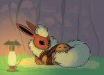  2018 absurd_res arth_the_flareon brown_body brown_fur brown_paws canid canine carniscorner colored duo duo_focus ears_down eeveelution eyes_closed female feral flareon fluffy fluffy_fur fluffy_tail fur generation_1_pokemon generation_2_pokemon grass group hay hi_res lamp lantern lying male male/female mammal mouth_closed nintendo orange_paws paws pivoted_ears plant pokemon pokemon_(species) pressing pressing_against red_body red_fur red_paws rock rock_wall ruff sentret shaded shiny_pokemon sitting socks_the_sentret tail tail_grab worried 