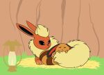  2018 arth_the_flareon brown_body brown_fur brown_paws canid canine carniscorner colored duo duo_focus ears_down eeveelution eyes_closed female feral flareon fluffy fluffy_fur fluffy_tail fur generation_1_pokemon generation_2_pokemon grass group hay lamp lantern lying male male/female mammal mouth_closed nintendo orange_paws paws pivoted_ears plant pokemon pokemon_(species) pressing pressing_against red_body red_fur red_paws rock rock_wall ruff sentret shiny_pokemon sitting socks_the_sentret tail tail_grab worried 