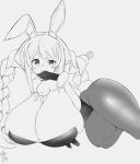  absurd_res accessory animal_humanoid big_breasts big_butt blush blush_lines breasts butt carrot cleavage clothed clothing female food hair_accessory hi_res hololive huge_breasts humanoid hyper hyper_breasts japanese_text lagomorph lagomorph_humanoid leporid_humanoid mammal mammal_humanoid monochrome pigtails plant rabbit_humanoid signature simple_background smile solo text thick_thighs usada_pekora vegetable virtual_youtuber zozo_draws 